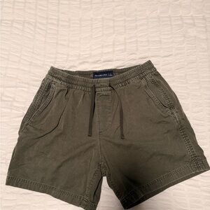 Men's Olive Green Shorts